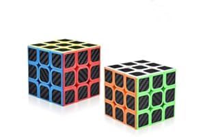 DealKits Cube Magnétique 3x3 2 Vitesses, Speedcube, Casse-Tête pour Enfant Et Adulte, Réducteur de Pression, Cadeau