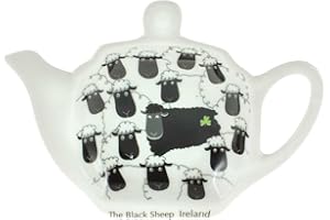 CARROLLS IRISH GIFTS Tea Bag Holder Black Sheep