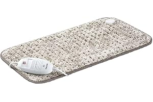 ‎BEURER Beurer HK 123 XXL Nordic poduszka grzewcza, przytulanka z 3 ustawieniami temperatury i automatycznym wyłączaniem, możliwość prania w pralce, wyprodukowana w Europie, rozmiar XXL 60 x 30 cm