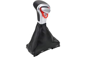 Cakievro Automatischer Schaltknauf ür Au-di A6 A7 A3 A4 A5 A6 c6 Q7 Q5 2009 2010 2011 2012 2014 4G1 713 139 R-Schwarz