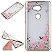 Produktbild Huawei Honor 5X Case Cover,Uposao für Huawei Honor X5 / Huawei GR5 Hülle Bling Diamond Tyrant Gold Geheimer Garten Rosa Schmetterling Blumen Muster Soft TPU Case Silikon Bumper Backcover Schutz Etui Schale Tasche Schutzhülle Handyhülle