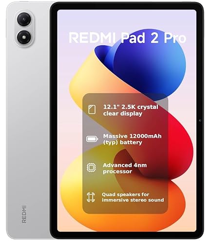 Xiaomi Poco Pad Tablet 12.1 Inches, 8 GB RAM + 256 GB ROM, 2024