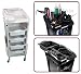TekNoh Luxure - White - Salon Storage Trolley - Hairdresser Barber Hair Beauty Drawers Spa Cart