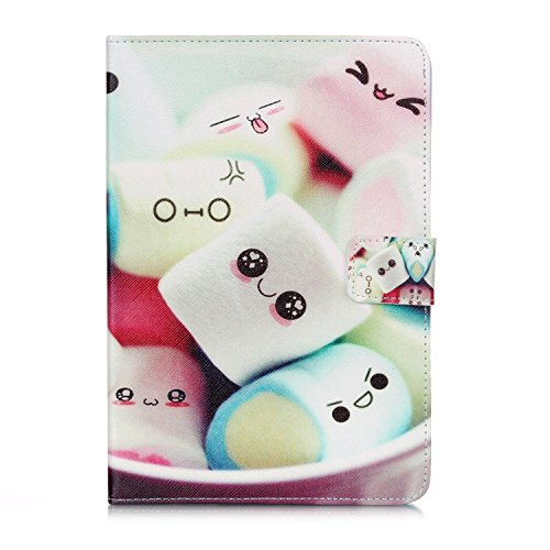 iPad Mini 3 Hülle, Deenor Colorful Classic Design PU Leder Stand Schutzhülle Hülle für Apple iPad Mini 1/2/3 Generation. (Cute cake) - 2
