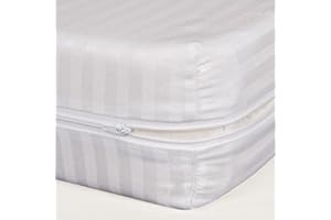 DECODEKO-Protector Colchon Funda con Cremallera Altura 28 cm,Cama90/105/135/150,Funda colchon,Sabanas Cuna,Protección Óptima y Transpirable (Cama 105x200cm)