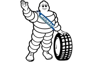 cut-it folientechnik & design Michelin Mann Aufkleber 20x17cm Kult Sticker Brummi Auto LKW Truck Tuning Oldschool Vintage Reifen