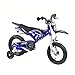 Produktbild Kinderfahrrad Kawasaki Kids Bike Moto 12 Zoll mit Rücktrittbremse Farbe: Blau