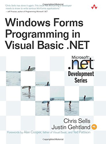 Windows Forms Programming in Visual Basic .NET (MICROSOFT NET ...