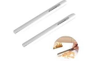 DIBOTELL 2Pezzi Strumento per Briciole,Raccoglibriciole Da Tavolo,Raccogli Briciole Manuale,Raccogli Briciole Cameriere Paletta,Paletta Raccogli Briciole in Acciaio Inox per Tovaglia,Accessorio per Ristorante