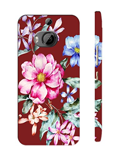 Fundook¨ Designer Printed Back Cover/Hard Case for HTC One M9 Plus (Beautiful Flowers Design/Nature) - J360