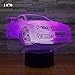Produktbild Hauptdekoration Beleuchtet Nachtlichter Des Autos 3D Bunte Visuelle Geführte Intelligente Hauptsprünge, Eintausendvierhundertundsiebzig, Mehrfarben: Bluetooth