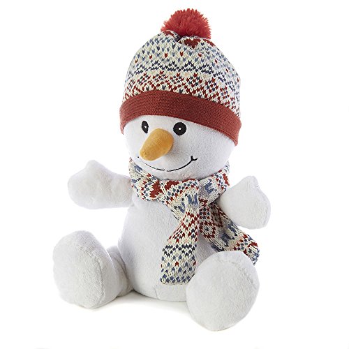 Warmies Cozy Plush Snowman - Microwavable / Heatable Plush Toy