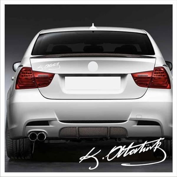 Adesivi per auto personalizzati Mustafa Kemal Ataturk