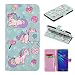 Produktbild Huawei Y6 2019 Hülle Leder Flip Case Tasche Eule Wallet Handy Huawei Y6 2019 hülle (8)