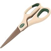 Fackelmann Kitchen Scissors Multifunction Large Size Stainless Steel, Polypropylene and Rubber, White, 22 cm