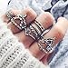 Produktbild Elistelle 10 pcs Ring Damen Silber Gold Boho Midi Ringe Fingerring-Set Schmuck