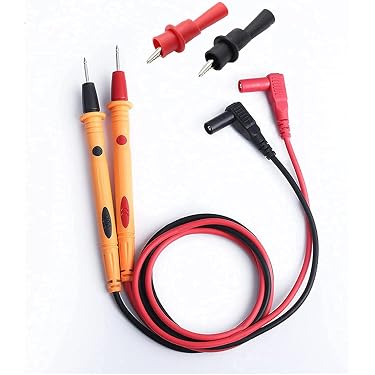15x Sondes De Test Back Probe 0.7mm Pour Prise Banane 4mm - Aiguille Fine Non Destructive