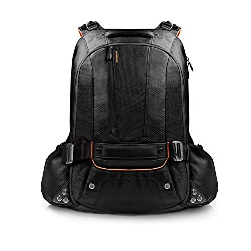 Everki Beacon – Laptop Rucksack für Notebooks bis 18 Zoll (45,72 cm) mit Schutztasche für Spielekonsolen (PS4, xBox, Wii), durchdachtem Fächer-Konzept – passend für Gaming Laptops (Asus ROG GL752, Acer Aspire, Dell Alienware 15, MSI GT, XMG), Schwarz - 2