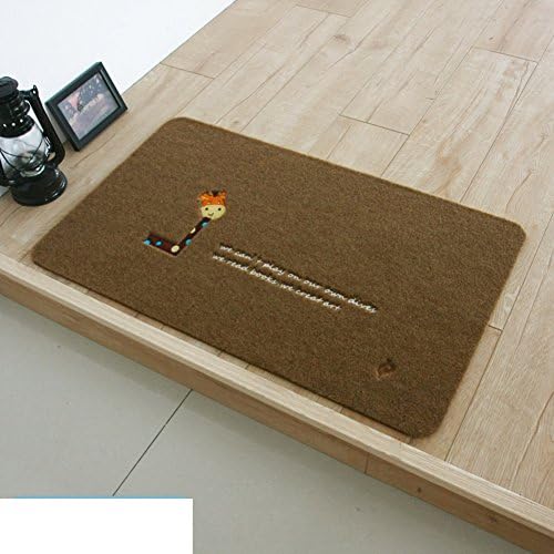 Embroidery door mats/Living room door mats/Kitchen skid absorbent pad dust/Bathroom/toilet door mats/foot Pad-A A