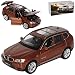 Produktbild BMW X3 F25 SUV Braun 2. Generation Ab 2010 mit Licht und Sound 1/32 Modellcarsonline Modell Auto mit individiuellem Wunschkennzeichen