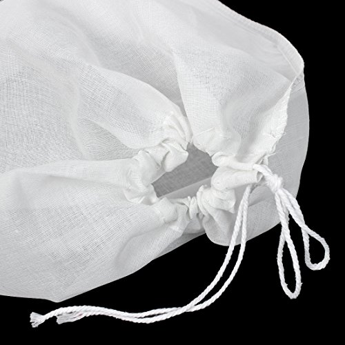 3 Stück Kordelzug Dichtung Suppe Lebensmittel Filtertuch Passiertuch 44cm x 29cm - 3