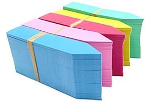‎YARDWE Yardwe 500 STÜCKE Mini Plastik Pflanzenschilder für garten Kunststoff Pflanzenetiketten für Kindergarten Topf Gartenpflanze Tags Pflanzen Etiketten Marker 10x2cm (Multicolor)