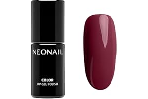 NÉONAIL NEONAIL Pintauñas Semipermanentes Moonlight Flower 7,2 ml - ROJO - Esmaltes Semipermanentes Para Uñas - Gel Uñas - Manicura - Nail Art - Brillo Uñas - Laca De Uñas - Esmalte Uñas