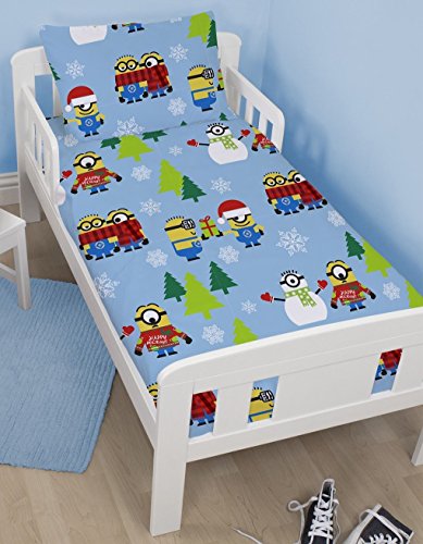 cot bed xmas bedding