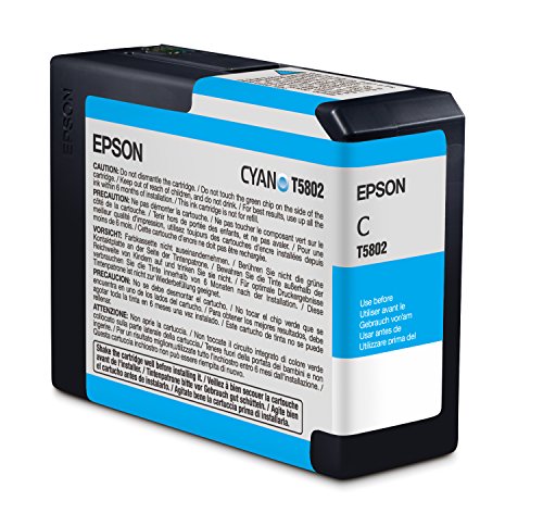Epson T5802 Cartouche d'encre d'origine 1 x cyan