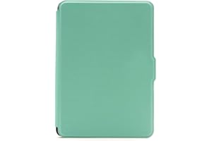MOKASE Case Compatible with 6" Kindle Paperwhite 10th Generation 2018 Release (Model NO.: PQ94WIF), Ultra Thin PU Leather Protective Case Cover with Smart Auto Wake/Sleep Function, Mint