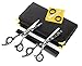Awans Left Handed Hairdressing Barber Salon Scissors, Lily Pattern 5.5-Inch