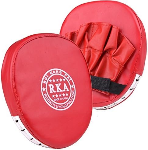 ningteng Pro Boxing Mitt Training Target Focus Punch Pad Glove MMA Karate Muay Kick Kit