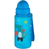Uzspace Fig&uuml;rl&uuml; 400 ml Pipetli Tritan &Ccedil;ocuk Su Matarası