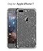 Heartly Sparking Crystal Diamond Protective Film Whole Body Phone Skin Sticker For Apple Iphone 7 (Not For Iphone 7 Plus) - Greyish Black RS.529.00