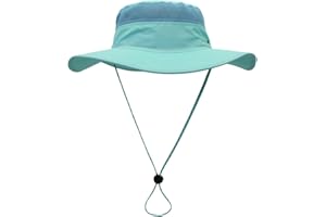 Outfly Breite Krempe Sonnenhut für Herren Mesh Bucket Hat Leichter Bonnie Hut Outdoor Angelhut