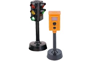 Tomaibaby 2Pcs Ampel Spielzeug Ampel Lampe Verkehrssignal Spielzeug Verkehrsverletzung Kamera Spielzeug für Kinder