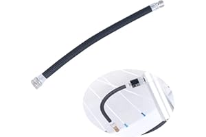 Kylewo Tubo Adattatore Flessibile, Pompa di gonfiaggio ad Alta Pressione Accessori Ciclo Durevole Pompa per Bicicletta Tubo di prolunga per valvola Schrader
