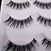 Sanwood 5 Pairs Eye Lash Extension Makeup False Eyelashes