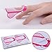Elite99 100pcs/roll Insect Shape Nail Extension Paper Form Guide French Nail Art Tips Design Acrylic UV Gel Self-adhesive Sticker DIY Tool Manicure Salon