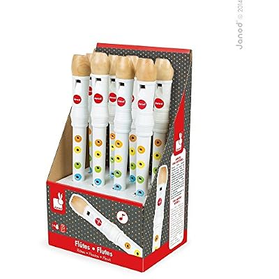 Janod JOUETS D'IMITATION Flûte Confetti (bois)