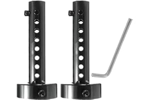 BOIVTUSI 2PCS Motorcycle Universal DB Killer Exhaust Muffler - 60mm Exhaust Pipe Silencer Insert Baffle Can, Comes with Hex Keys for installation