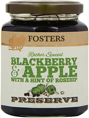 Fosters Blackberry and Apple with a Hint of Rosehip Preserve 340 g (Pack of 3)