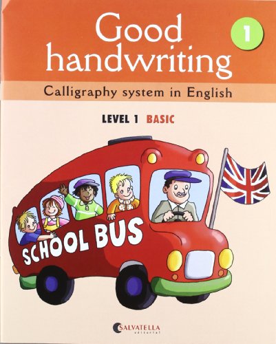 Good handwriting 1: Calligraphy system in Englishlevel 1 basic