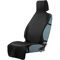 SECELES Housse de Siège de Voiture Imperméable Extensible avec 3 Sangles à Boucle, Housse de Protection Universelle de néoprè