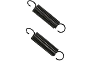 KNR HARMONY Ressort de Pedale de Frein 2 Pièces Pour la Norme Basse Double Tambour 56.45mm Noir