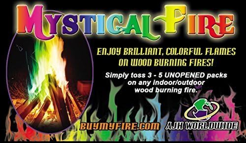 Mystical Fire Campfire Fireplace Colorant Packets 12 Pack by Mystical