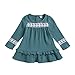 Produktbild Sanahy Baby Kleidung Kleinkind Kinder Baby Mädchen Langarm Solide Spitze Rüschen Prinzessin Kleid Kleidung
