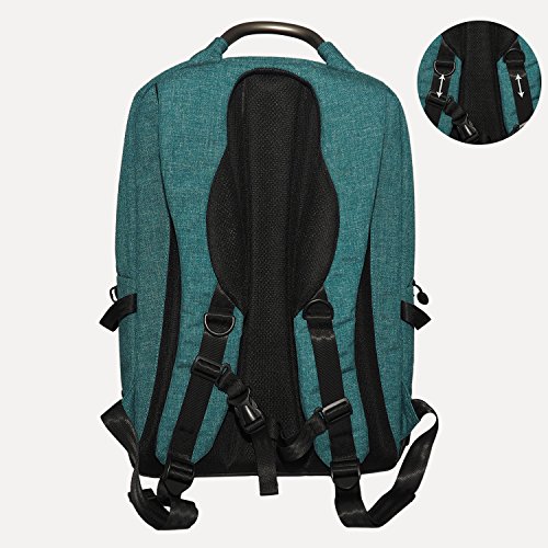 15,6 Zoll Laptop Rucksack Backpack Schulrucksack für Wandern Reisen Camping - 2