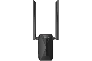 Reolink Wi-FI Extender, Amplificateur & Répéteur de Signal sans Fil Dual-Band, Jusqu'à 140 m², Jusqu'à 1200 Mbps, Compatible avec Le Réseau Maillé, Mode Point d'Accès (AP), RLA-WE1