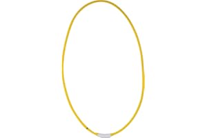 HKM LED Leuchthalsriemen für Pferde, Gelb, One Size